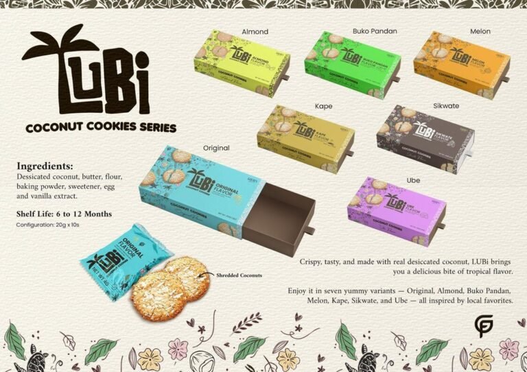 Coconut Cookies (LUBI Cookies) Series